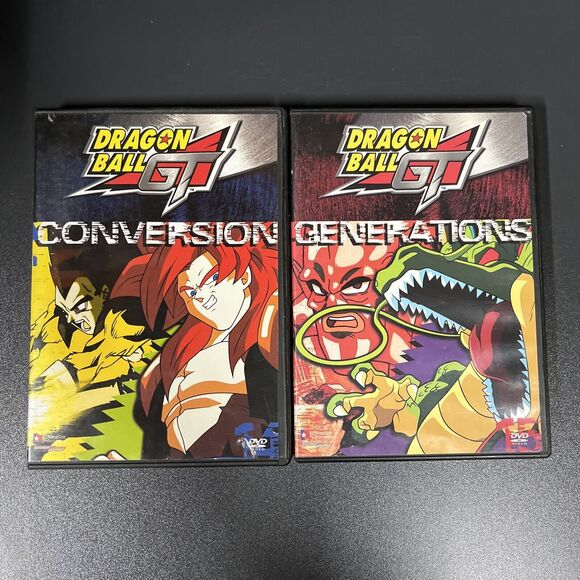 Lot Of 2Dragon Ball GT-Vol. 14 Conversion &15 Generations DVD 2004 Uncut Edition - Picture 1 of 4